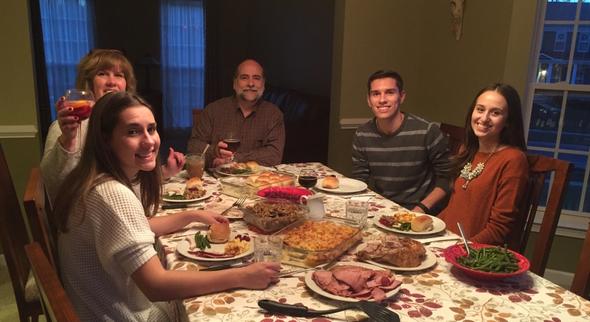 Group shot of Steph and family?